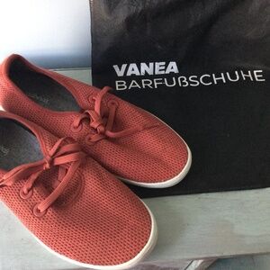 ALLBIRDS TR Tree Runners Orange Sneakers with Breathable Knit Design …NEW